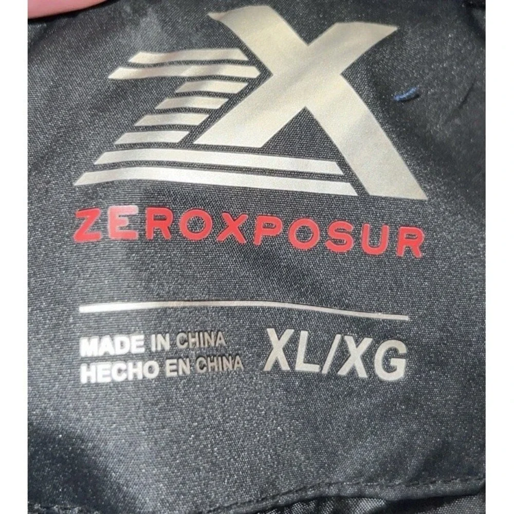 MEN'S ZERO EXPOSUR BLUE FULL‎ ZIP VEST SIZE XL X-LARGE